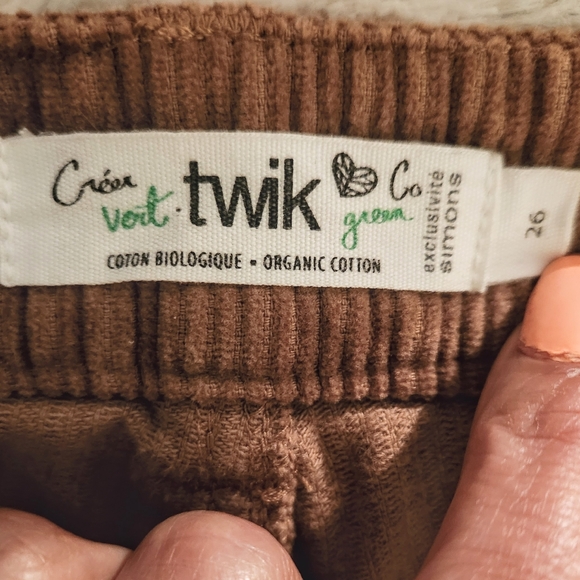 TWIK Brown Corduroy Pants - Picture 8 of 10